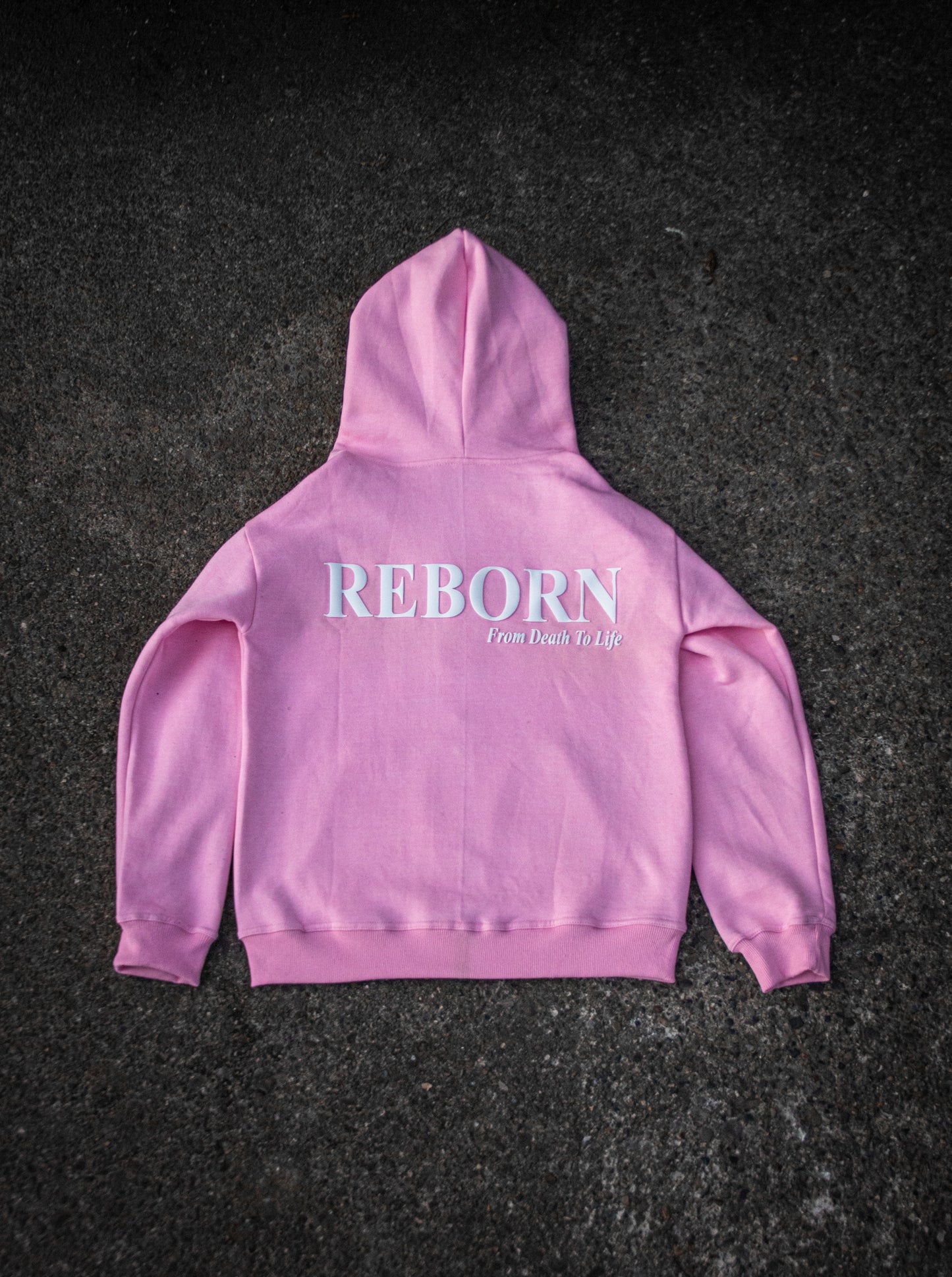Reborn Zip Hoodie - Pink