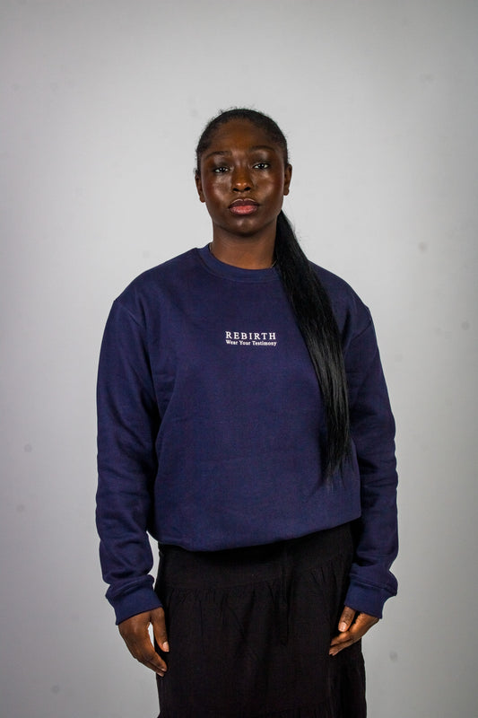 RB Crewneck Sweatshirt - Navy