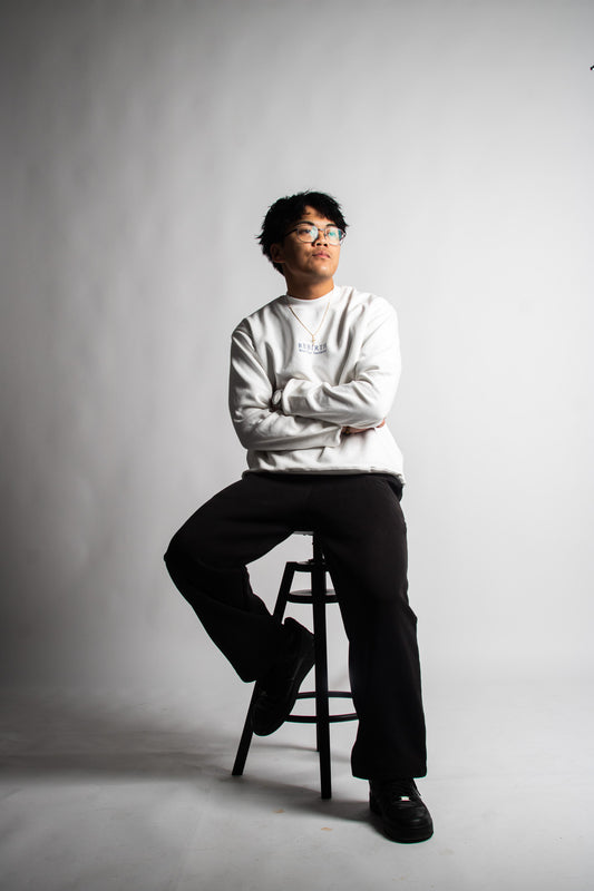 RB Crewneck Sweatshirt - White