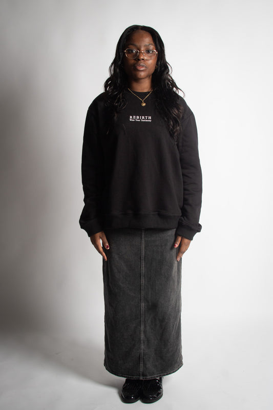 RB Crewneck Sweatshirt - Black