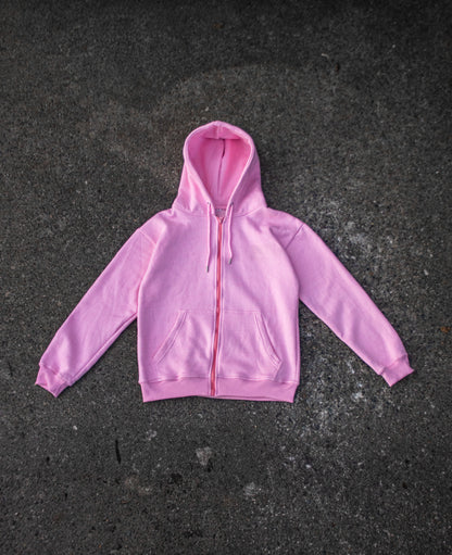 Reborn Zip Hoodie - Pink